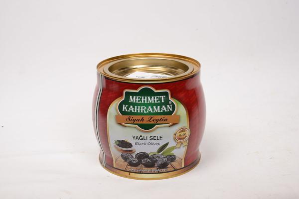 2 Kg. Yağlı Sele Siyah Zeytin 